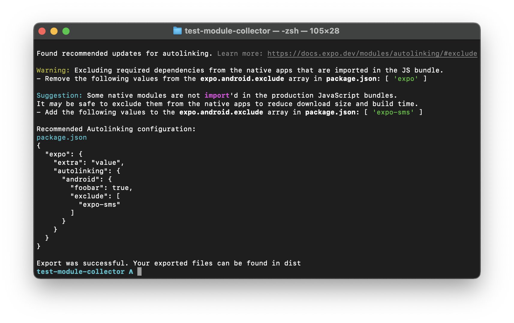 Evan Bacon 🥓 on Twitter: "🤔 Is native code elimination possible for React Native apps? Playing with a new @Expo CLI feature that can show you which native modules you can safely Evan Bacon 🥓 on Twitter: "🤔 Is native code elimination possible for React Native apps? Playing with a new @Expo CLI feature that can show you which native modules you can safely