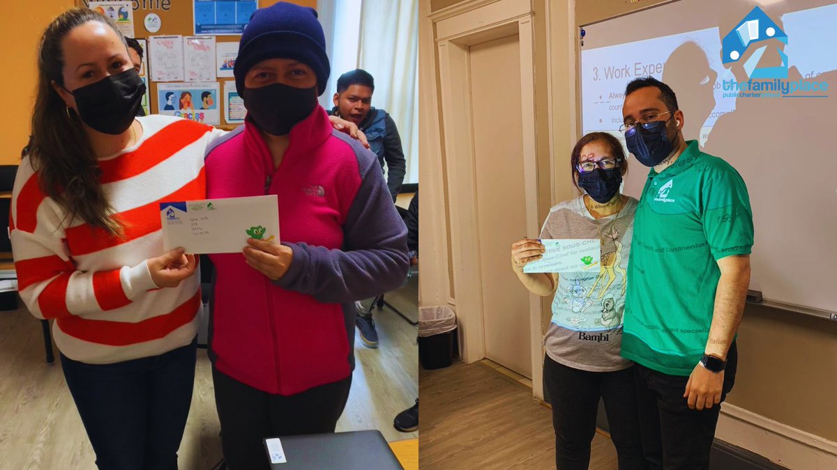 FamilyPlaceDC's tweet image. 🏆🎉 We want to give a huge shout to our students who won the “Doulingo Winter Challenge 2023”. 🏅 
Thanks to everyone who participated and took the chance of learning English through this fun competition. We are proud of all of you! 💚💙
#Doulingo #ESLCLASS #nonprofit