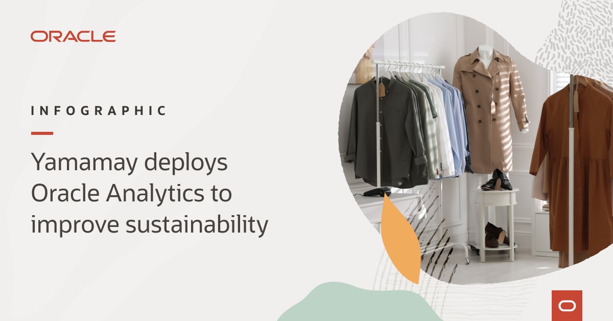 OracleSustainab's tweet image. Global retailer Yamamay selected @OracleCloud Infrastructure and Oracle Autonomous Data Warehouse as it embarks on a path of sustainable and long-lasting growth, with positive impacts on the environment, society, and the economy. social.ora.cl/60193xWIS #sustainability #retail