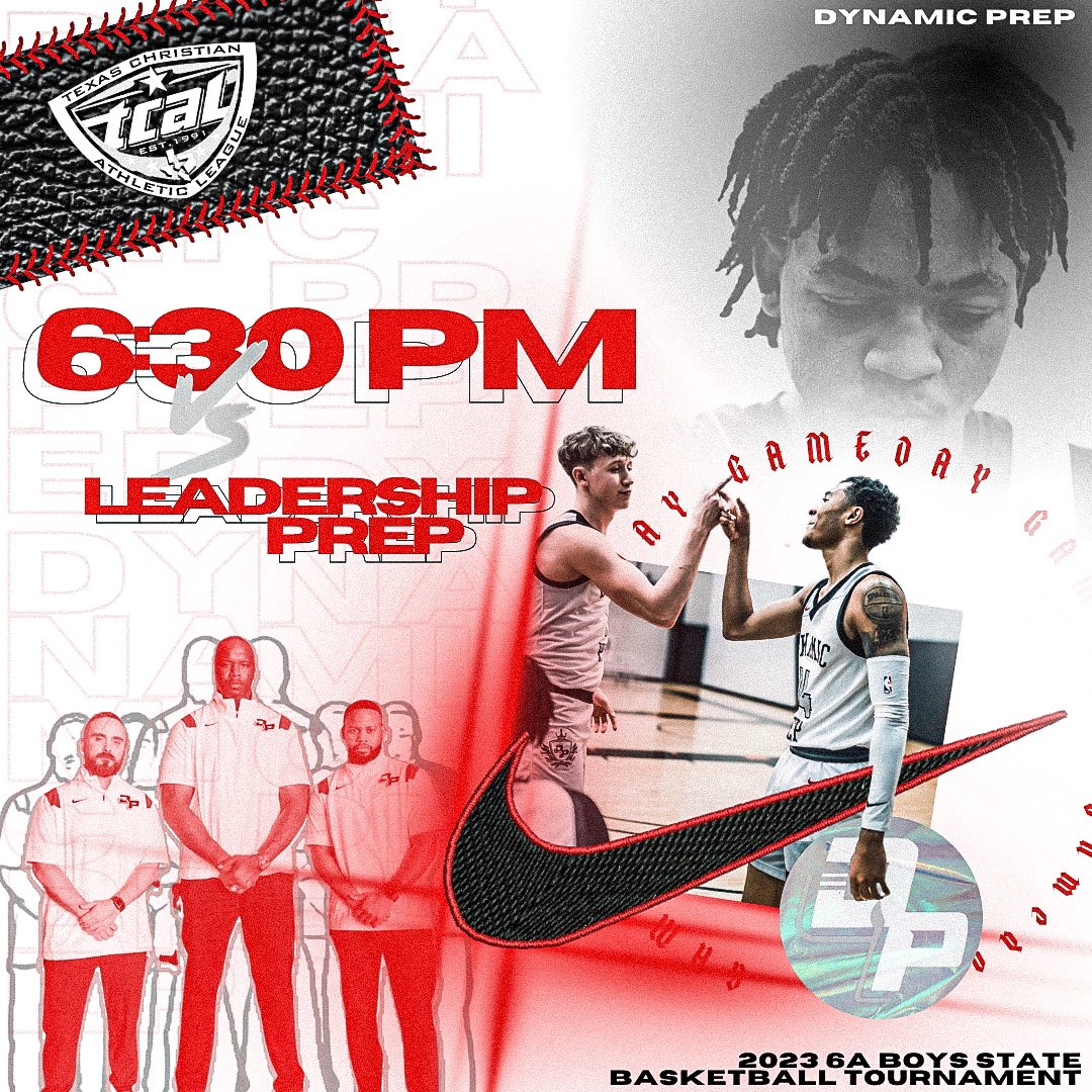 DynamicPrepSch's tweet photo. It's Game Day vs Leadership Prep in the TCAL State Semifinals!
#DynamicPrepBasketball #ImpactPlayers #Team #Together #BeDyn https://t.co/RZOzPq1Rgd