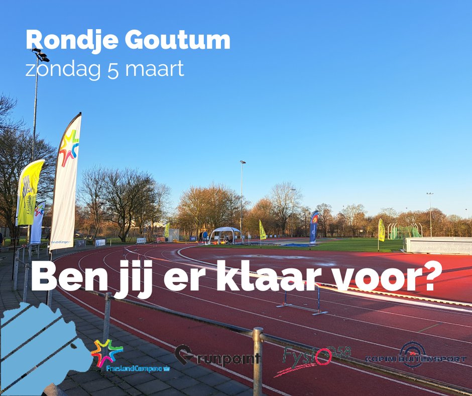 AvLionitas's tweet photo. 👉 Ben jij klaar voor Rondje Goutum aanstaande zondag? De laatste in de serie Gouden Leeuw lopen. Voor elke loper is er een afstand. We vertrekken vanaf de baan. Er is na afloop een beker warme chocolademelk voor iedereen. Meer info en inschrijven op https://t.co/FytqGwcDgp. https://t.co/lMtTuKjFKf