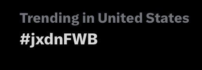 N0VANITYKASS's tweet image. trending!!! go stream #jxdnFWB