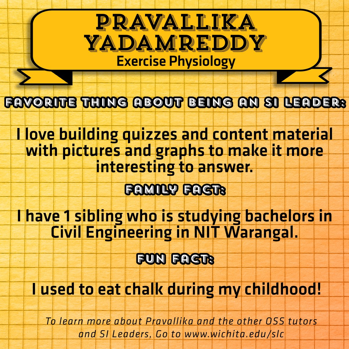 ShockerCenter's tweet image. 🍎An apple a day won't keep these Health Science SI Leaders away from helping students! We're "positive" 🩸 these SI Leaders deserve a huge thank you for all that they do to help students achieve their full potential. Thank you  so much 💛! #wsuslc #appreciationweek #shockersup