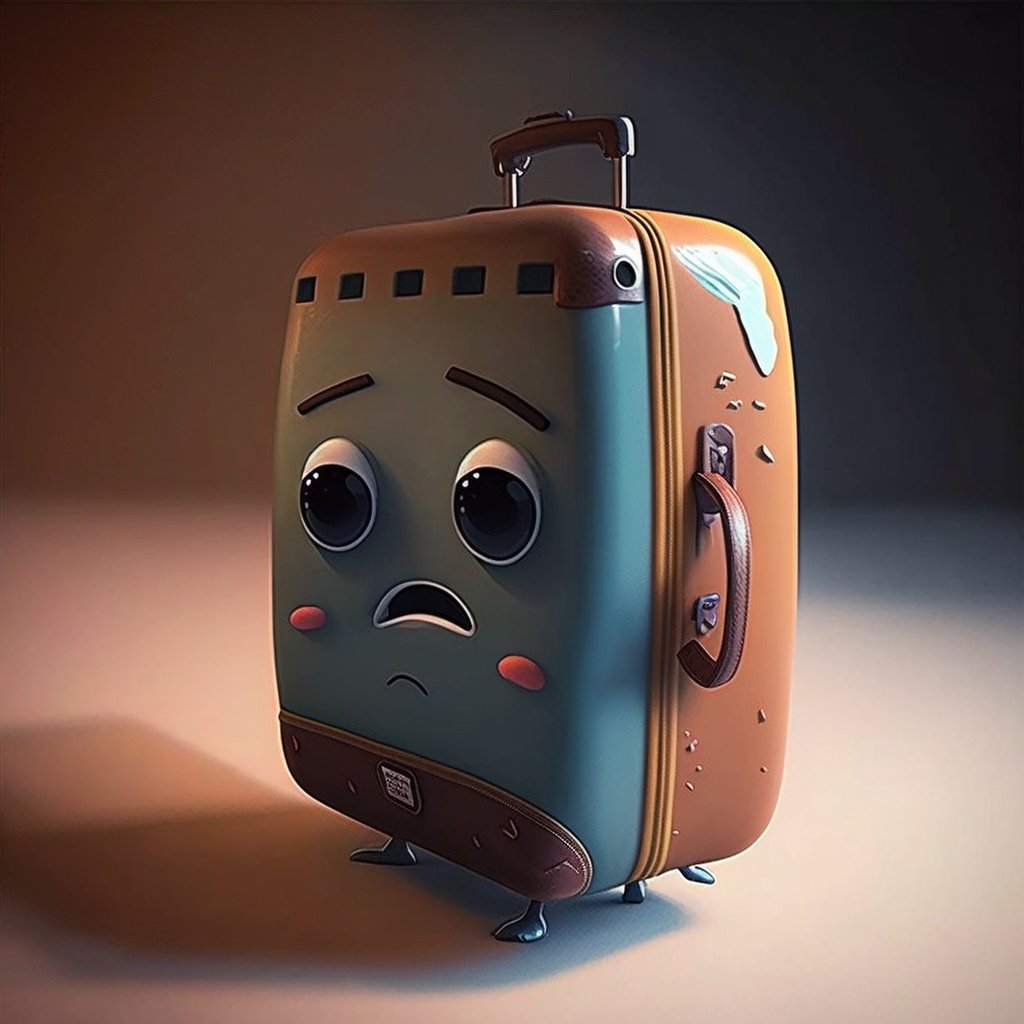 WarrenWhitlock's tweet photo. Just had a sincere heart-to-heart with my suitcase about not wanting it to break at the airport again. Fingers crossed, it listens this time!
#traveldrama #luggageissues #wishmeluck
#IncludeBreakAirportSincere Thanks to #midjorney #chapGPT for the assist. https://t.co/Y0KdWnqc6S