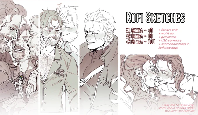 Hello! I'm opening emergency kofi sketches to cover the multiple vet bills I've gotten the past few days!! 

🐱👉https://t.co/xjIUTw4WrG
🐱👉Donos of any amount are a big help! 
🐱👉RTs appreciated 💕 