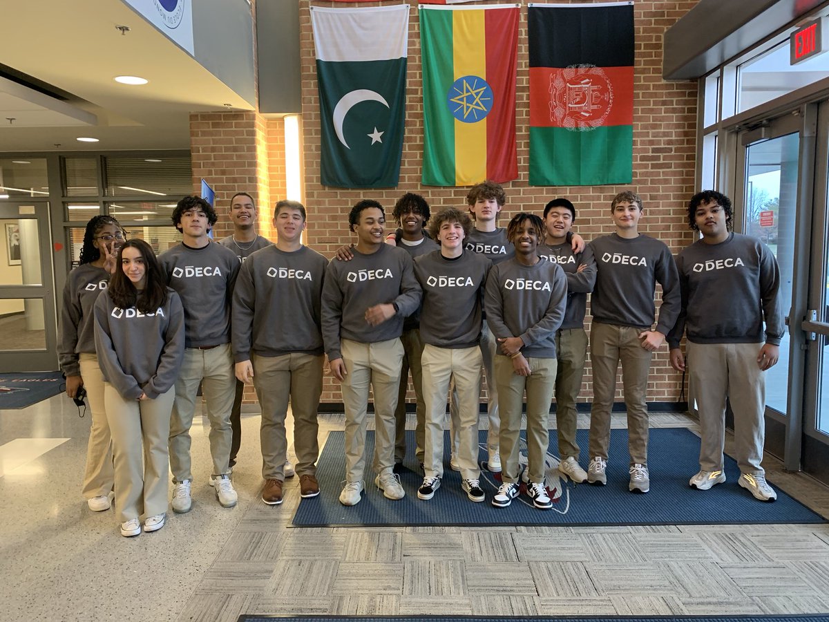 On our way to DECA SLC in VA Beach!