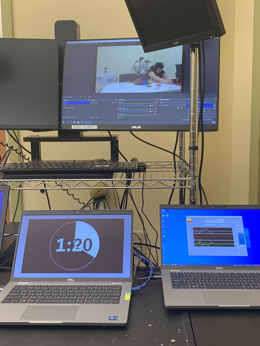 Dr_Koraly's tweet image. I must say, I&apos;m pretty good at playing the part of a 4-year-old.

#Piloting #fNIRS #PIfun