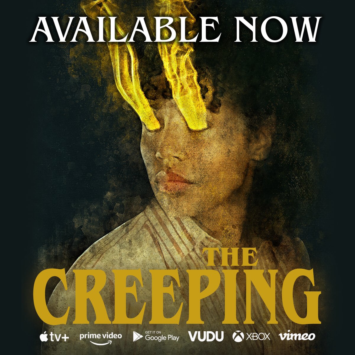 Jamie Hooper’s #TheCreeping is out today on @AppleTV, @PrimeVideo and @VuduFans from @darkskyfilms. It was a blast working on this, and a delight to see it now let free, brimming with chills! Check it out:
apple.co/3ku1vd2
amazon.com/dp/B0B6FMCZ9Y
vudu.com/content/movies…