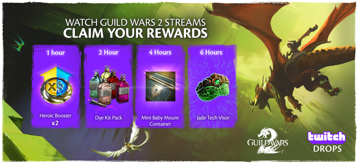 New Twitch Prime loot for Guild Wars 2 available : r/Guildwars2