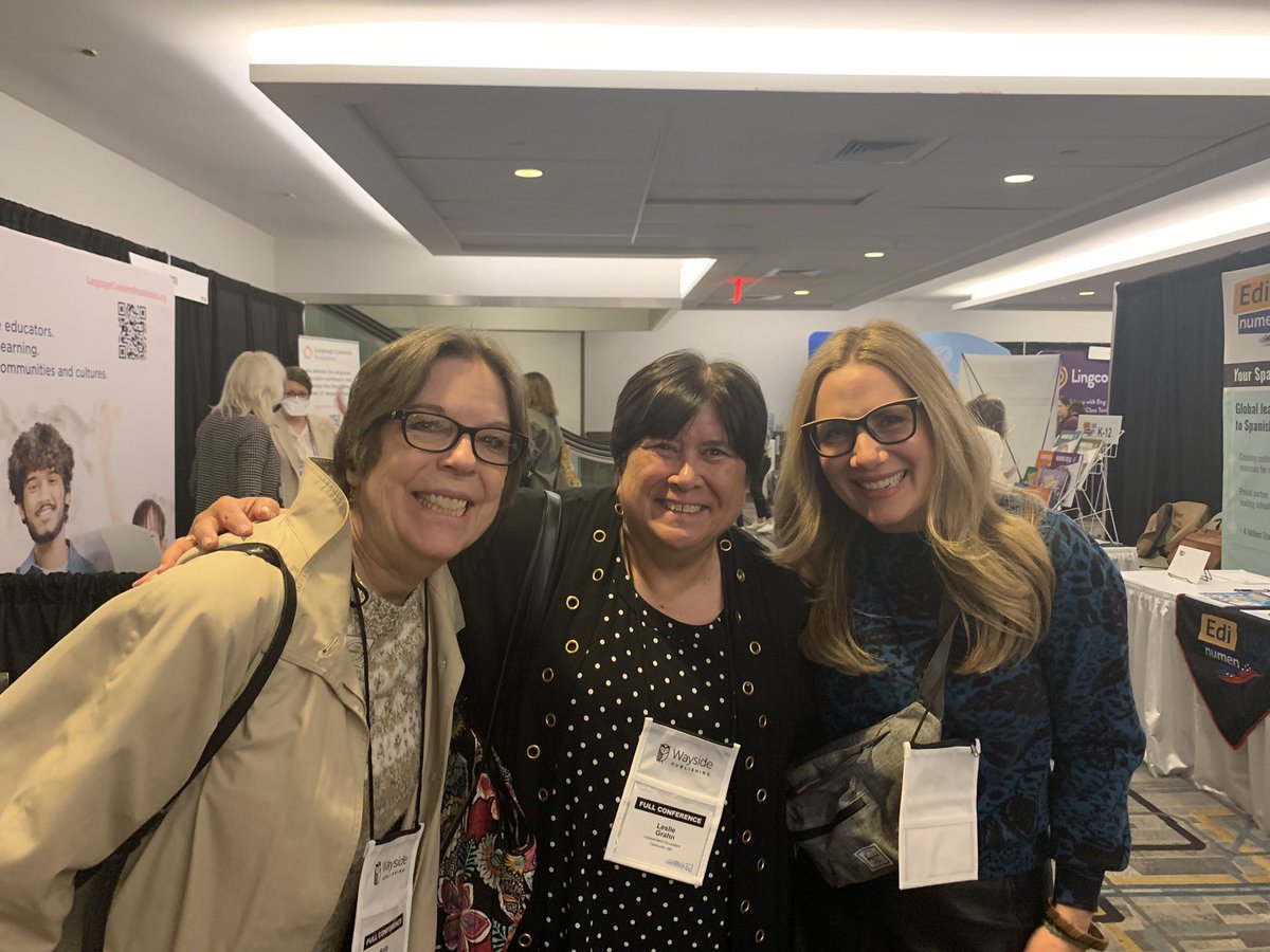 Awesome day <a href="/nectfl/">NECTFL</a>! Grateful for the informative sessions and the opportunity to catch up with so many of my beloved WL peeps! #NECTFL23