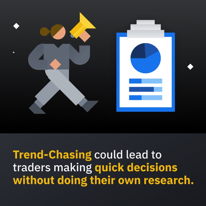 binance's tweet photo. Balance is everything  🧘

Here are some common behaviors that can influence trading decisions that you should be aware of  👉