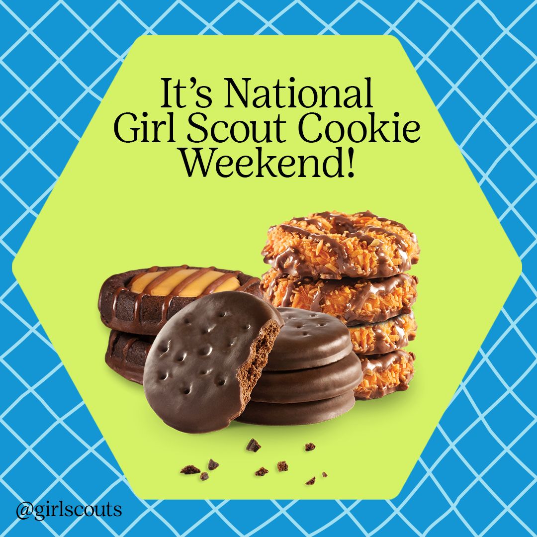JOANN Fabric & Craft (@joann_stores) on Twitter photo Girl Scout Cookie season is HERE! 🥳 Let’s support our nation’s youngest female entrepreneurs one delicious cookie box at a time. Find a troop near you and order up. 👉 bit.ly/3iLeDJG #GirlScoutCookieSeason <a href="/girlscouts/">Girl Scouts</a> Girl Scout Cookie season is HERE! 🥳 Let’s support our nation’s youngest female entrepreneurs one delicious cookie box at a time. Find a troop near you and order up. 👉 bit.ly/3iLeDJG #GirlScoutCookieSeason <a href="/girlscouts/">Girl Scouts</a>