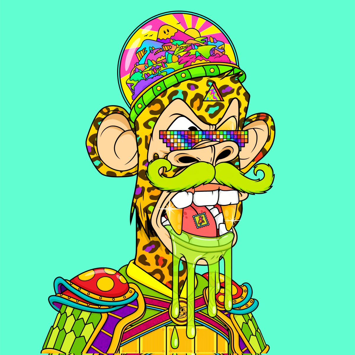 Just won this sexy 🤩 son of a bitch playing a simple game of Guess Who🎯

Don't sleep 😴 on 
🍄<a href="/PsychonautApeD/">Psychonaut Ape Division</a>🍄 

#PADFam always giving back 🙏

opensea.io/collection/psy…

#PADofficial #Psychonauts #psychedelics #shroomies #NFTs #NFTCommunity #ETH #Crypto #Web3 #art #BAYC #MAYC