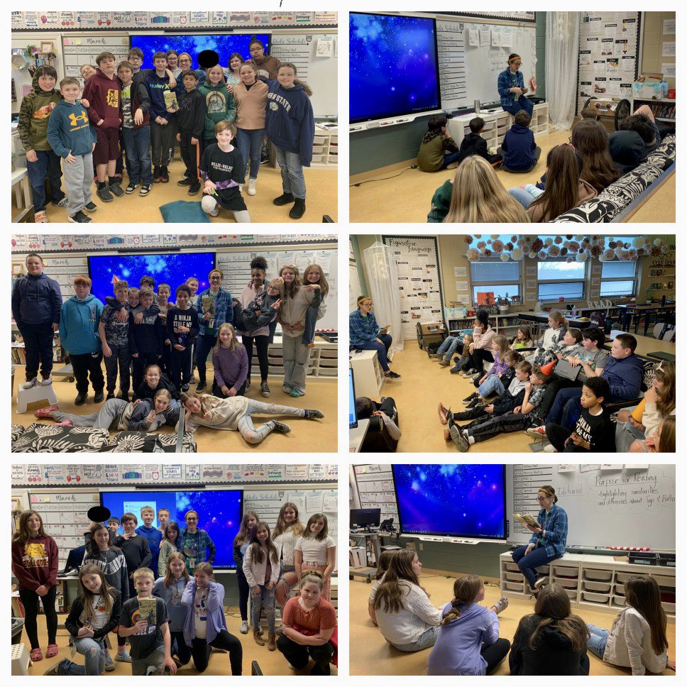 Finished Read Across America Week by reading one of my favorite books to my favorite fifth graders. Thanks for welcoming me, <a href="/ChelseyPiper5/">Chelsey</a> ! #ReadAcrossAmerica2023 #TwentyandTen #NewvilleCARES #BSSDproud