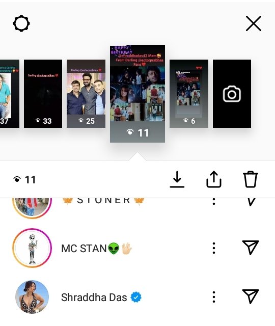 Thank's @shraddhadas43 Mam for mentioned me in ur Insta story❤

#HappyBirthday🎂🎉
To #ShraddhaDas Mam😍❤

#HBDShraddhaDas
#HappyBirthdayShraddhaDas 

From Darling #Prabhas Fans ❤