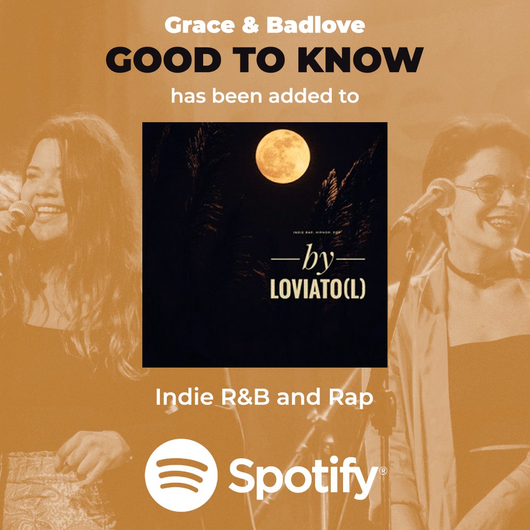 No se pierdan la Playlist "Indie R&amp;B and Rap" en <a href="/Spotify/">Spotify</a> donde sumaron nuestro nuevo single "Good to Know" !! 💪

CLICK ACÁ! lnk.to/irbrap

<a href="/slamminmusic/">Slammin Media Inc.</a> 
<a href="/slamminespanol/">Slamminespanol</a>