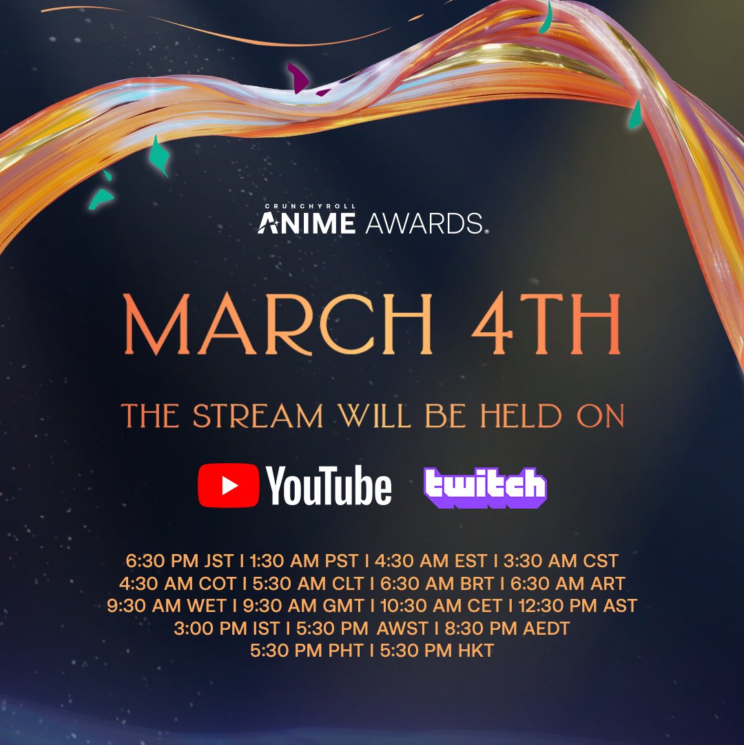 How and When to Watch the 2023 Crunchyroll Anime Awards