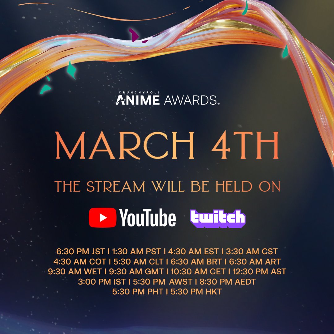 How to Watch the 2023 Crunchyroll Anime Awards