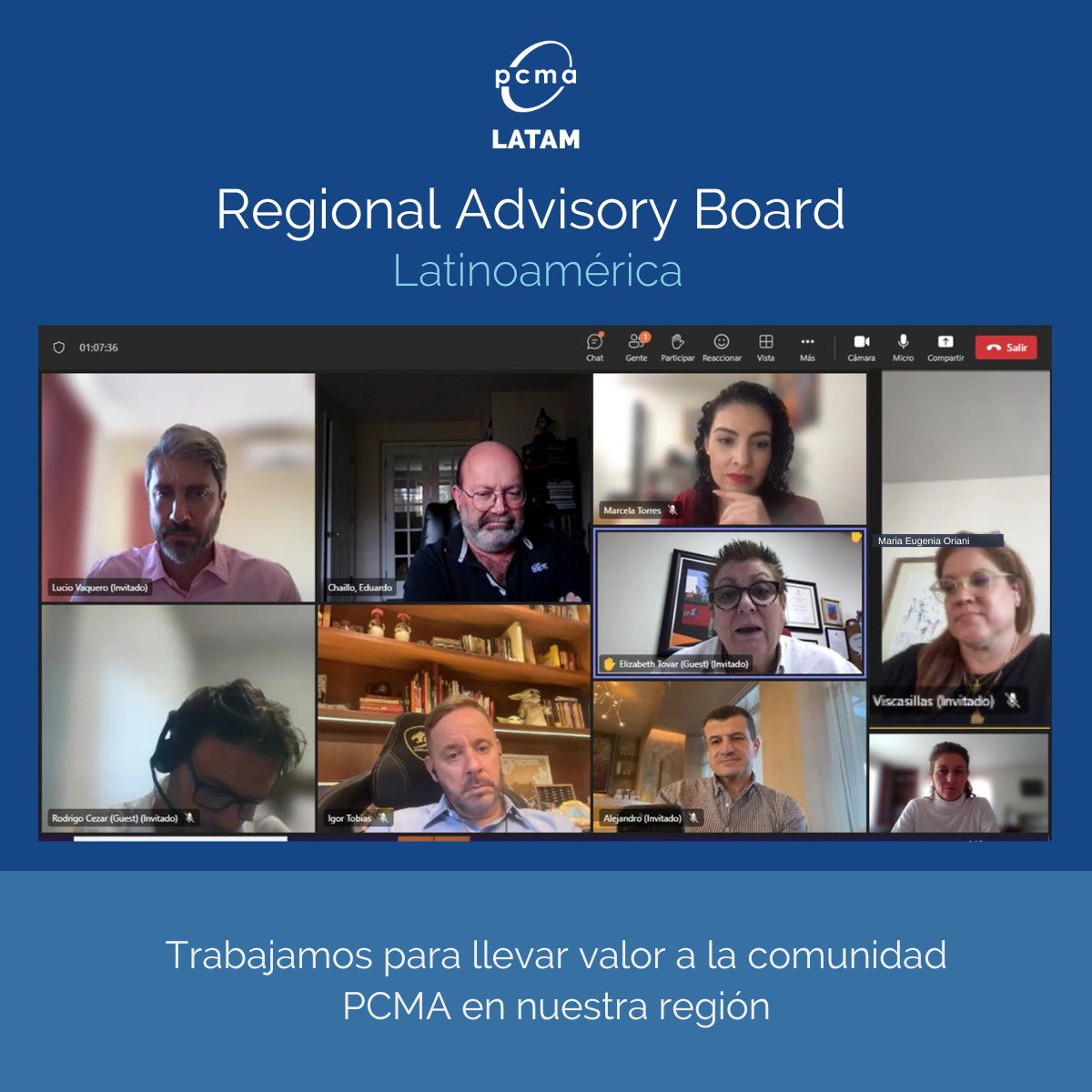 Nuestro Regional Advisory Board trabaja sobre 3 pilares: 
✅ Desarrollo de contenido educativo que impulse la transformación.
✅ Colaboración de nuestra comunidad.
✅ Impulsar criterios ESG

👉🏼¡Síguenos para conocer +, estamos en todas las redes sociales <a href="/pcmalatam/">PCMALATAM</a>!

#PCMALatam