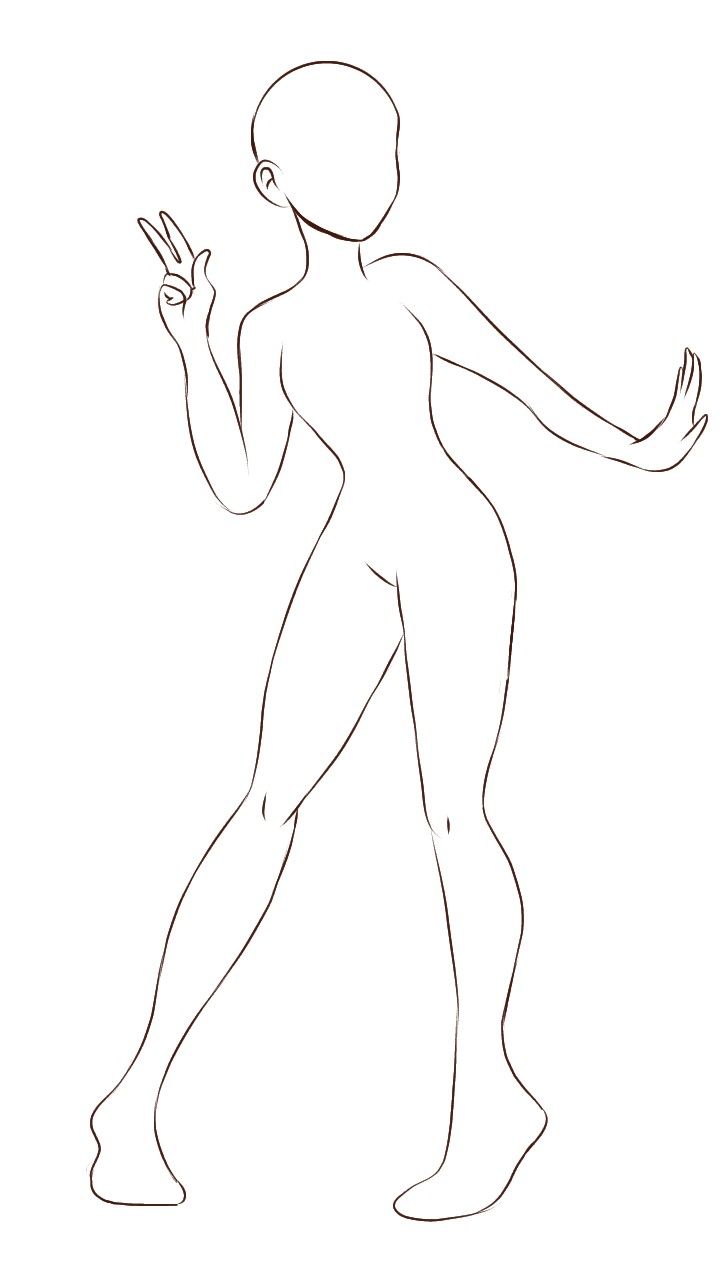 Body Frame 1 by BetaTypeJakuri on DeviantArt  Drawing anime bodies  Drawing templates Body template