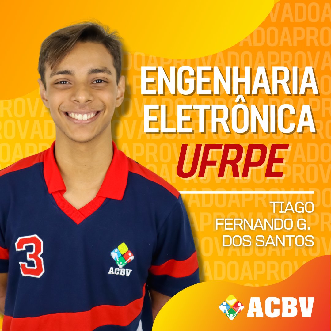 academiacrista's tweet photo. Fera ACBV! 🎉💯👏
Parabéns Tiago Fernando, pela aprovação Engenharia Eletrônica na Universidade Federal Rural de Pernambuco!
#acbv #academiacristã #bethechange #sejaamudança #vestibular #aprovação #UFPE #Enem https://t.co/AV45BKOvul