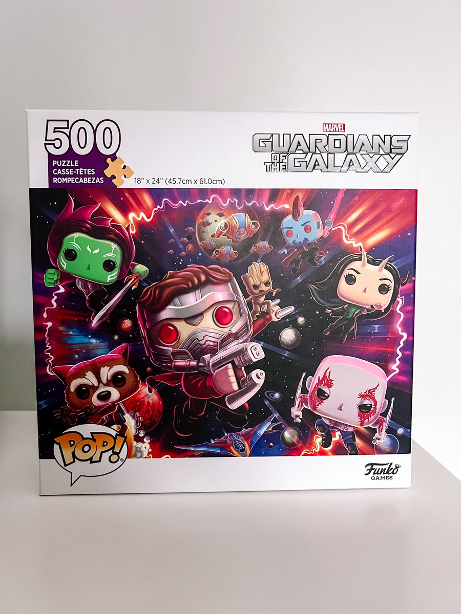ThatAshleyErin's tweet image. Excited to get started on this @FunkoGames Guardians puzzle 🤩🦝Thanks for sending it! 

You can get yours on funko’s site: funko.com/shop/details/m…

#funkogames 
#gotg