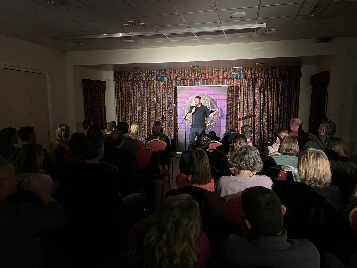 We have started. Village comedy is the best! #compton