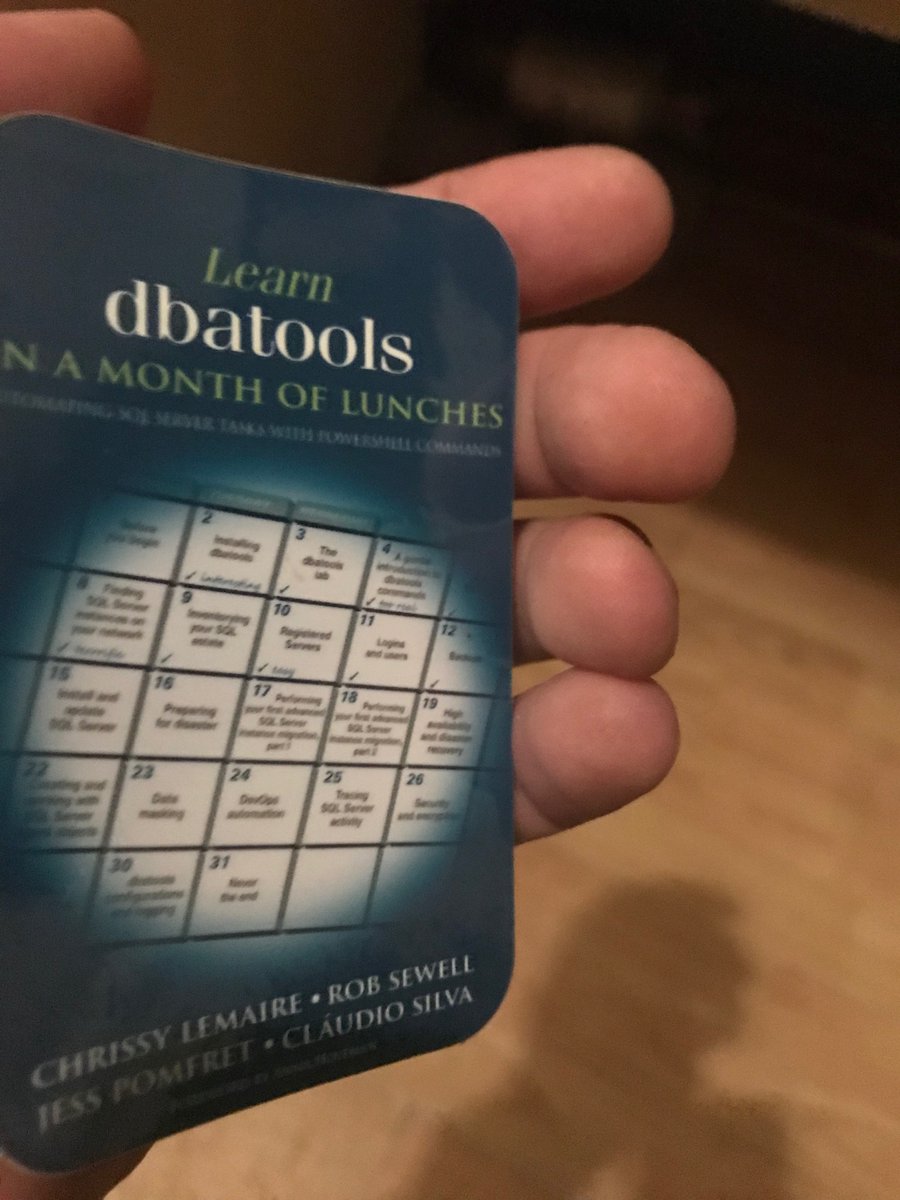 psdevuk's tweet image. See the things you missed out on not coming to #psdayuk is a world exclusive nano book #dbatools in a month. I can take this everywhere I go