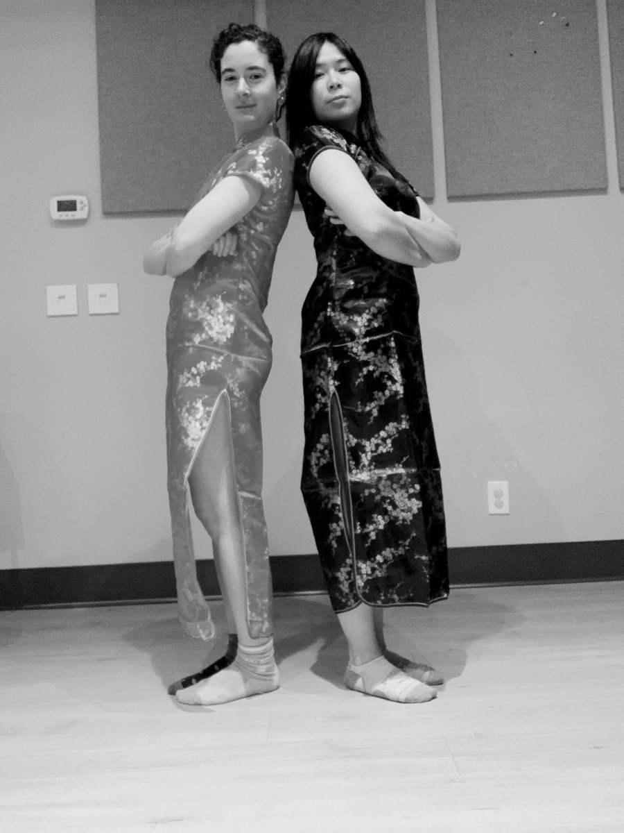 alisonzchang's tweet photo. In rehearsals for the #orfestival in Vancouver with #anapacheco and I get to play an ACTUAL VILLAIN 😈 https://t.co/hoLHakptIk