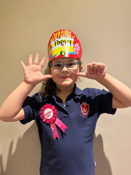 Another sweetie turned 6 today! Happy birthday Poppy! We love you 💙
