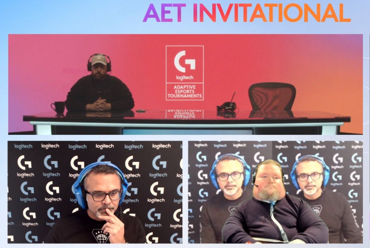 As you can tell, <a href="/UjeshD/">Ujesh</a> &amp; I are diligently rehearsing and preparing to put on a great show to celebrate people with disabilities finally having a place to esport!

#NotAnAdButWillKickUjeshButt