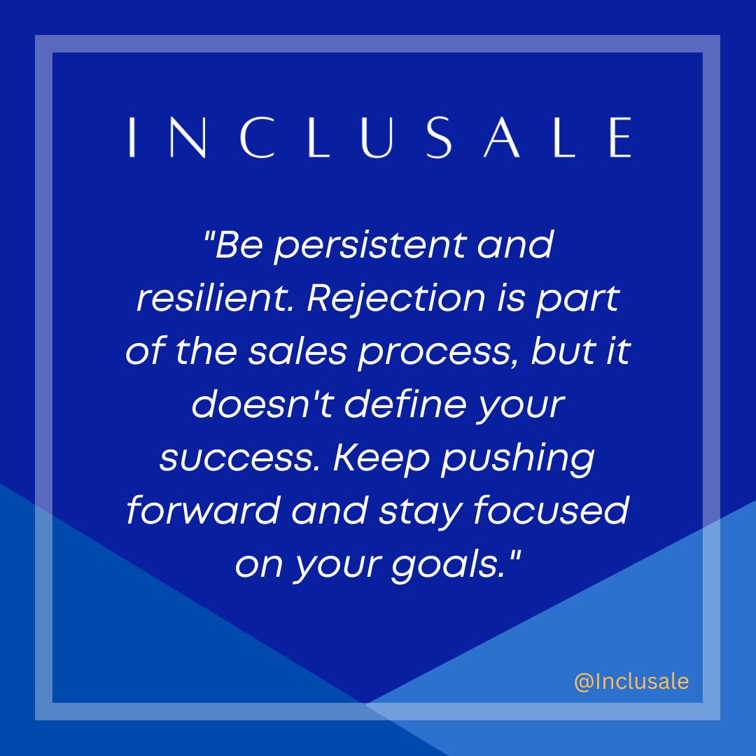 inclusale's tweet image. Mental fortitude in sales is a superpower! #Inclusale
