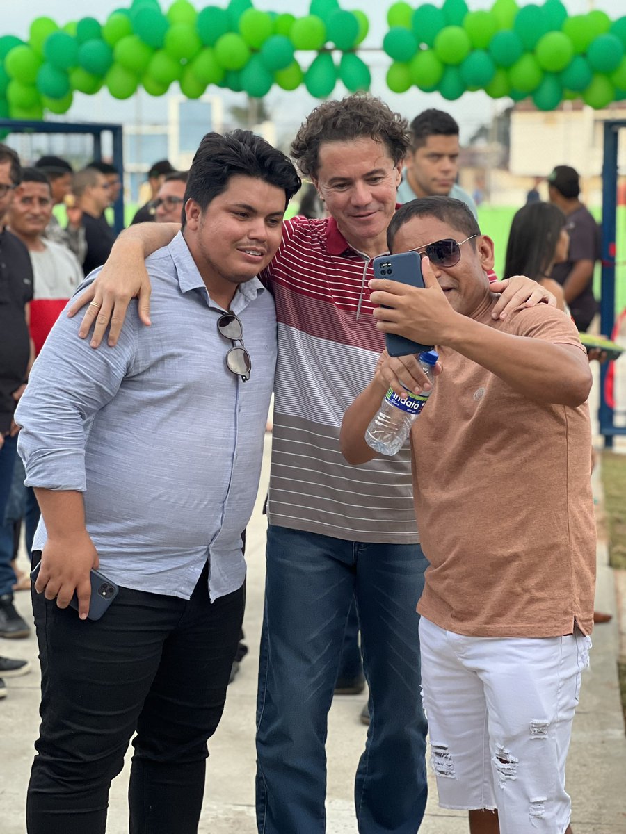 venezianovital's tweet photo. Sendo carinhosamente recebido no município de Logradouro durante  solenidade de entrega de obras. https://t.co/z2sE7OtOai