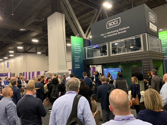 soci_ai's tweet image. That&apos;s a WRAP on #IFA2023! Thanks to everyone who stopped by our booth to unlock the 7 keys to driving local traffic &amp;amp; sales and discover the power of the top marketing platform for franchise brands. #localizedmarketing #franchisemarketing #innovation