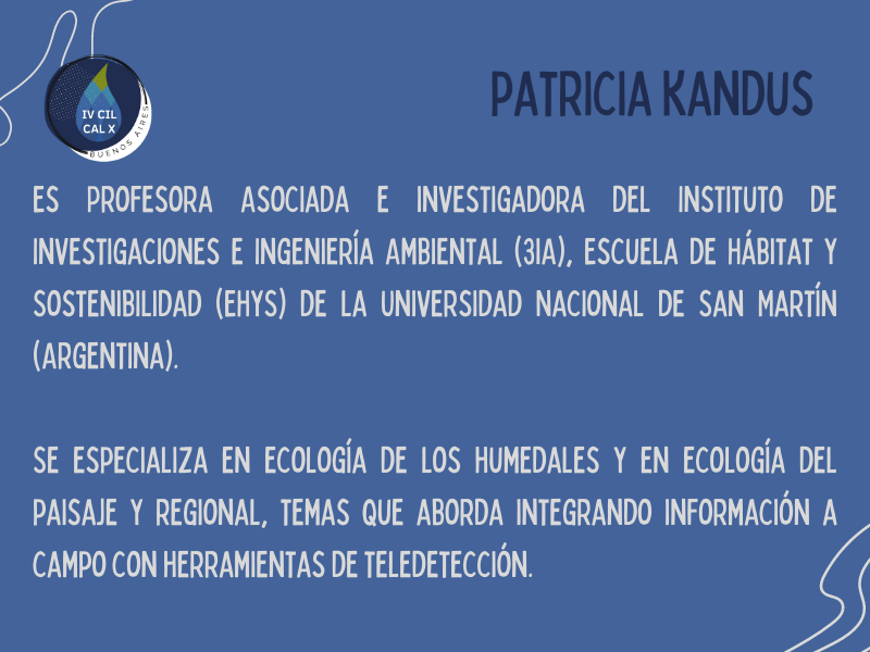 cilcal23's tweet photo. 📣 En este día tremendo de calor, 𝐏𝐚𝐭𝐫𝐢𝐜𝐢𝐚 𝐊𝐚𝐧𝐝𝐮𝐬 nos va a hablar sobre la cuestión ambiental desde los humedales. https://t.co/AiTL8L3WNr