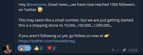 NexaMoney's tweet photo. $NEXA is: organic. sustainable. true. growth. 🌱

Organic growth, is one of the deep values we instill to the core of Nexa since inception. 🪷

Our community has naturally become a magnetic to include those that share our vision. 

From humble beginnings, we are on our path to 100k followers, followed by 1m + 

We are patient and honourable in our journey. 

A Big Brother is here. 🤝🏽

Screen-grab January 6th👇🏽