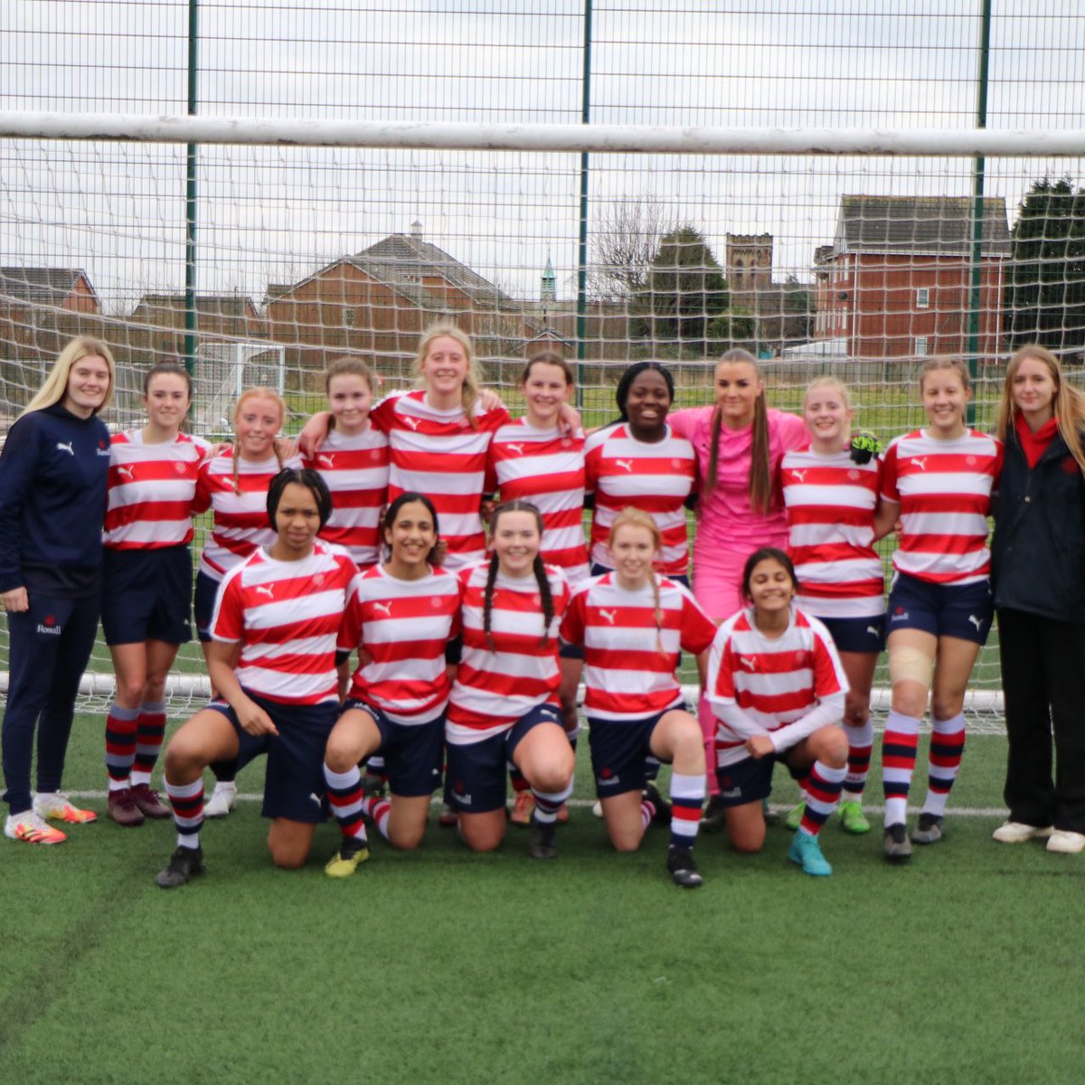 RossallSport's tweet photo. After a tough start to the week, our Girls HM XI bounced back with a 6-0 win over Repton in the @isfafootball Quarter Final this afternoon. Well done Girls https://t.co/YKA11LEYUH
