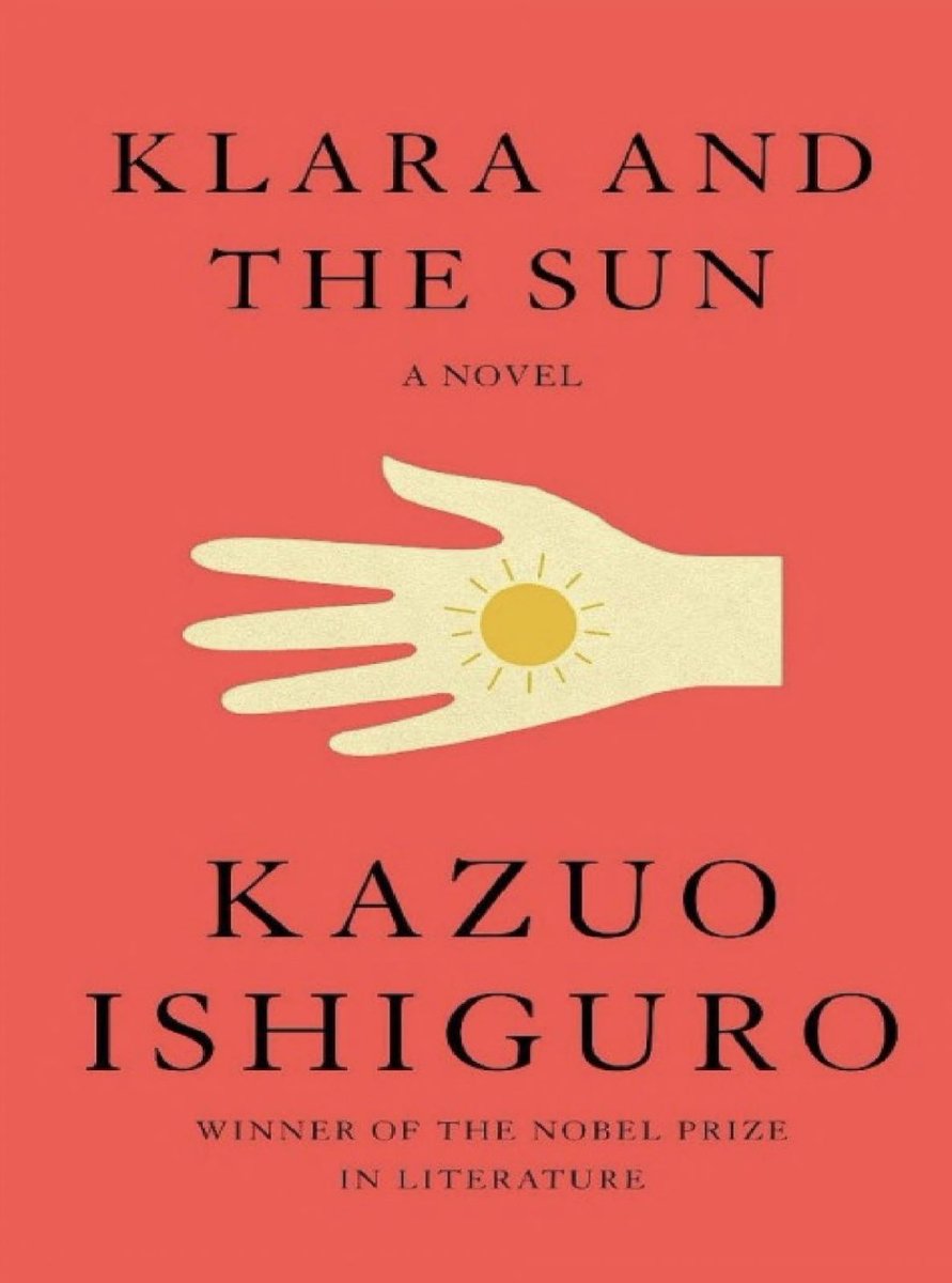 CameraWOtheC's tweet photo. @goodreads Klara and the Sun by Kazuo Ishiguro https://t.co/HcID7lS44d
