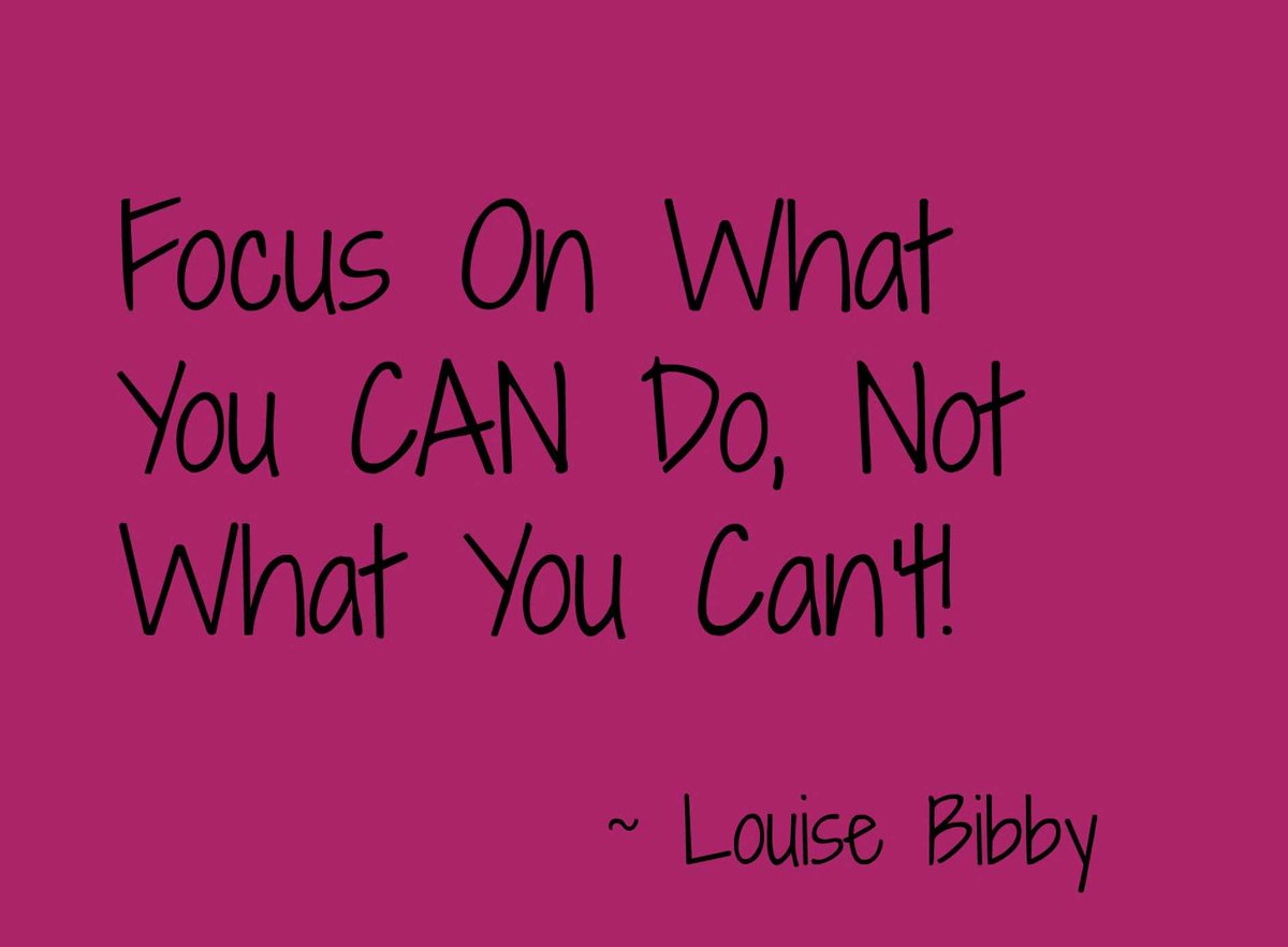 Less successful people focus on the reasons they can't, the most successful people focus on the reasons why they can.