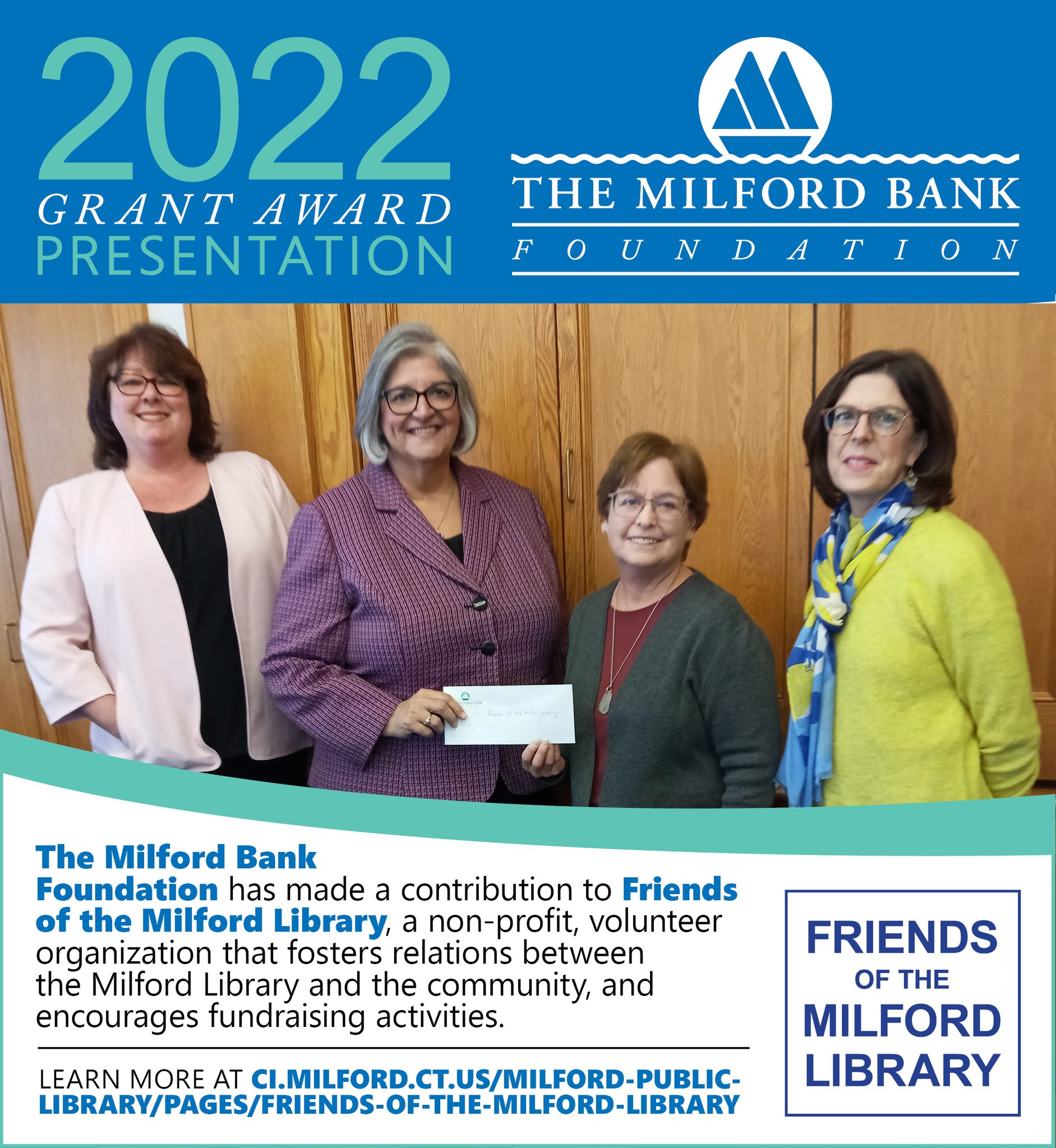 The Milford Bank on Twitter "Congratulations to Friends of the Milford
