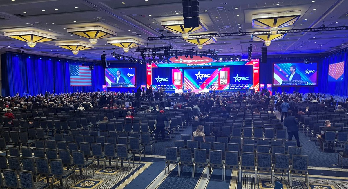 This afternoon Donald Trump Jr. elegantly spoke before a packed crowd at CPAC! Oh wait... Nevermind. There were only around 220 people, and he attacked stroke victim, John Fetterman as a 'Vegetable'. Republicans think that being cruel is popular or funny, but the vast majority…