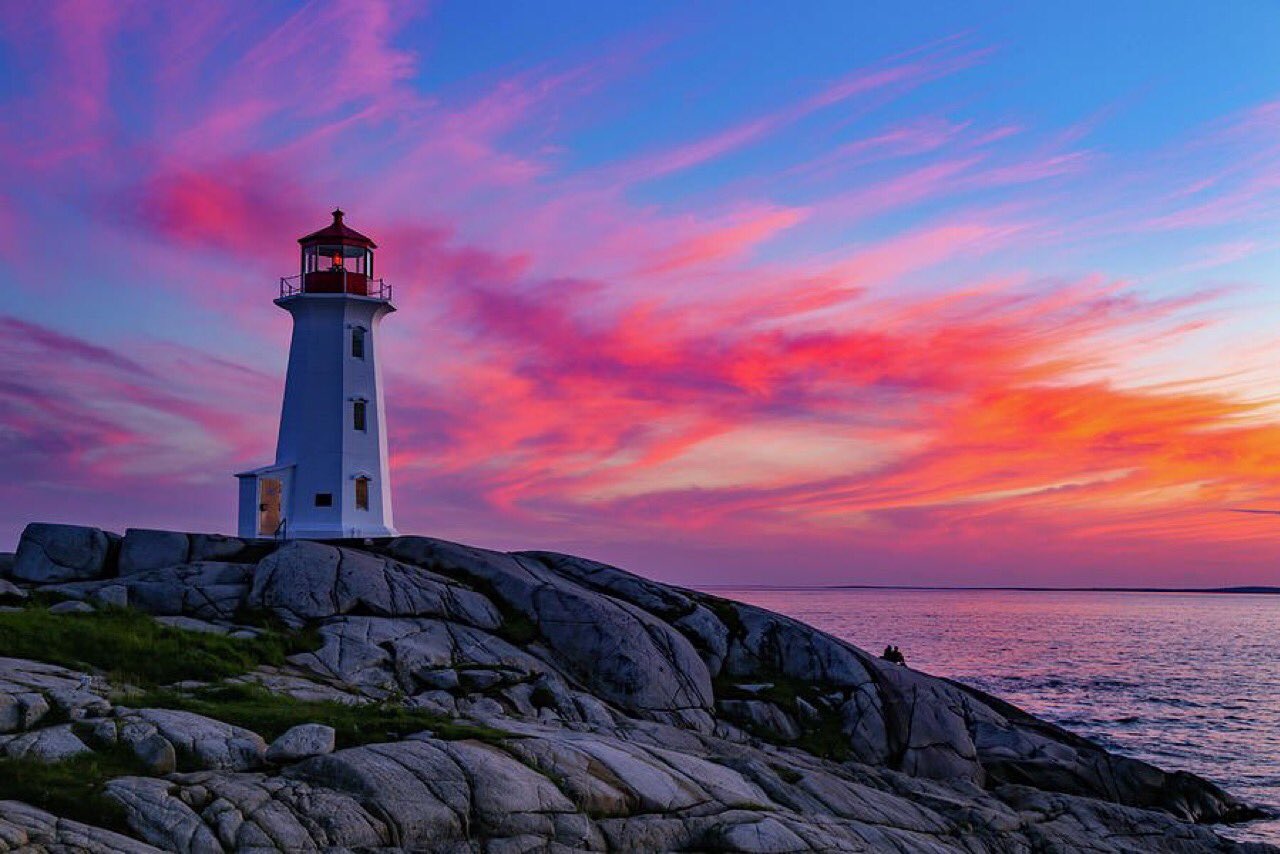 Маяк Peggy’s Cove