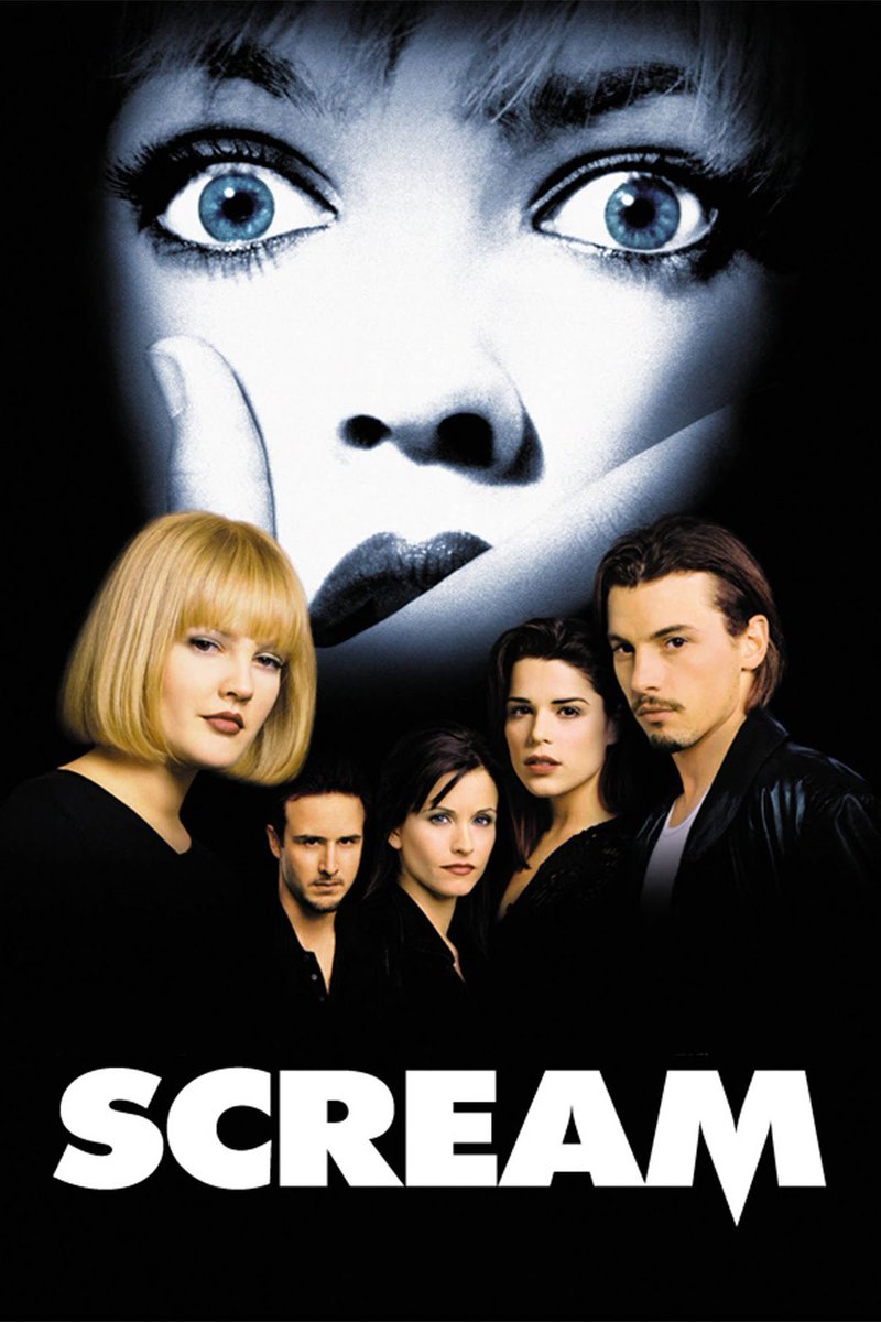 We should just keep #FranchiseFriday going with @ScreamMovies 🙌🏽 Written by the brilliant @kevwilliamson and Directed by the equally brilliant and talented @wescraven RIP!!! Scream came out in 1996 and the world hasn’t been the same since!!!