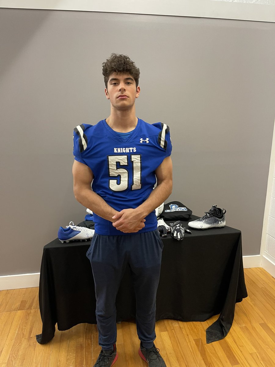 After a great visit with <a href="/StAndrewsFB/">SAU Football</a> I’m happy to announce that I’ve received my first official offer, to play football with the knights!
