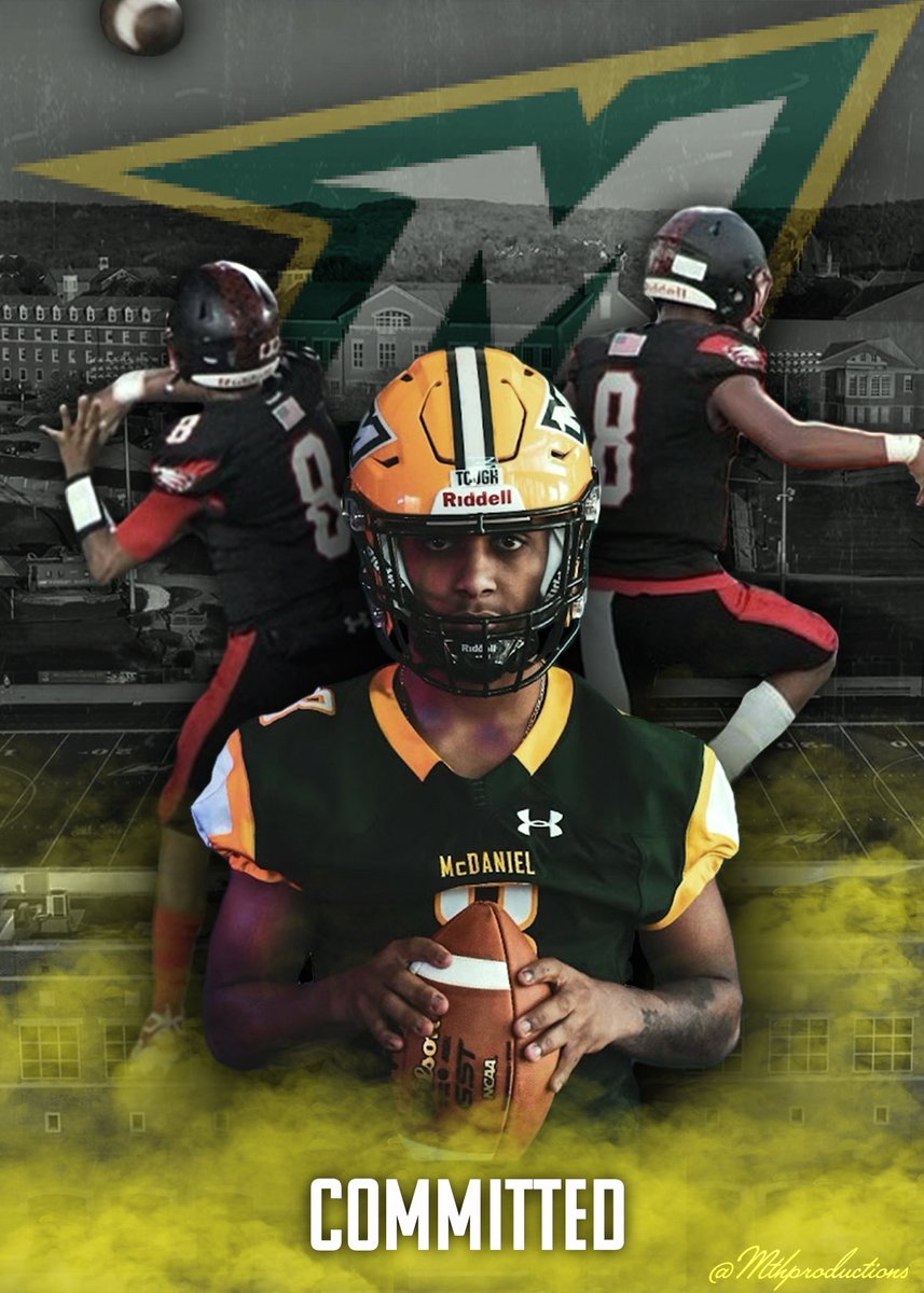 Ange1Granado's tweet photo. 110% Committed for the next 4 years at McDaniel College! @DavidH51 @Coach_D_Johnson @Coach_Webster_ @CoachSat_ @McDaniel_FB @McDanielCollege https://t.co/RES9Nm1zA0