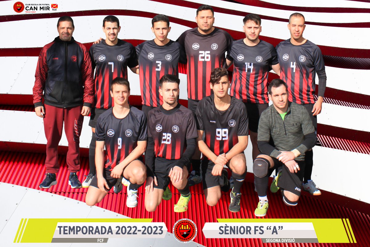 CEFCanMir's tweet photo. Fotografia de l'equip #SèniorFS A de la temporada 2022-2023
https://t.co/7hXrwEl427
#CEFCanMir #Futbol #FutbolPerATothom #SeniorFS #RubiCity #RubiEsport https://t.co/DzC3LQwnF9
