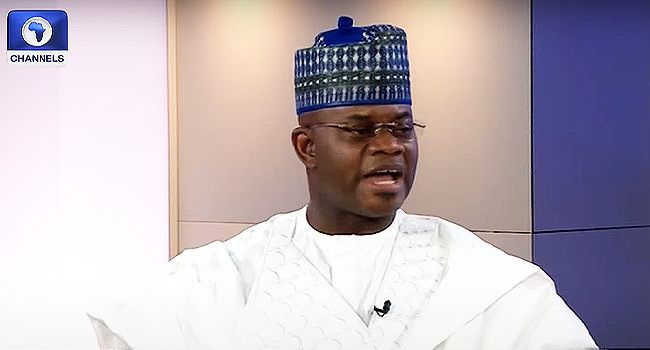 channelstv's tweet photo. Naira Design: Yahaya Bello Blames APC, ‘Inherited’ PDP Members For ‘Deceiving’ Buhari
https://t.co/WpaT0YV89J https://t.co/qzKUOrAMEK