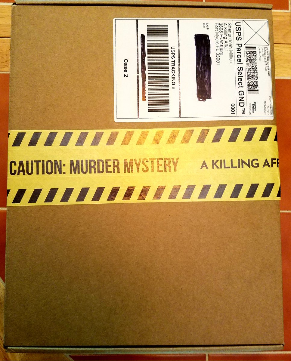 A fun weekend is afoot! <a href="/AffairKilling/">A Killing Affair</a>