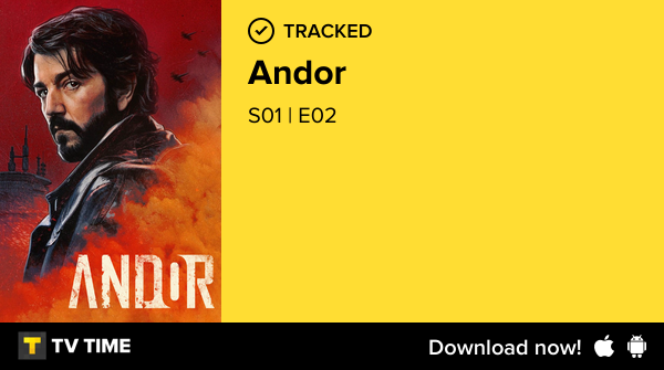 BADBlCH's tweet photo. I've just watched episode S01 | E02 of Andor! https://t.co/xUwrdWZhqG #tvtime https://t.co/AZx1C3d6l6