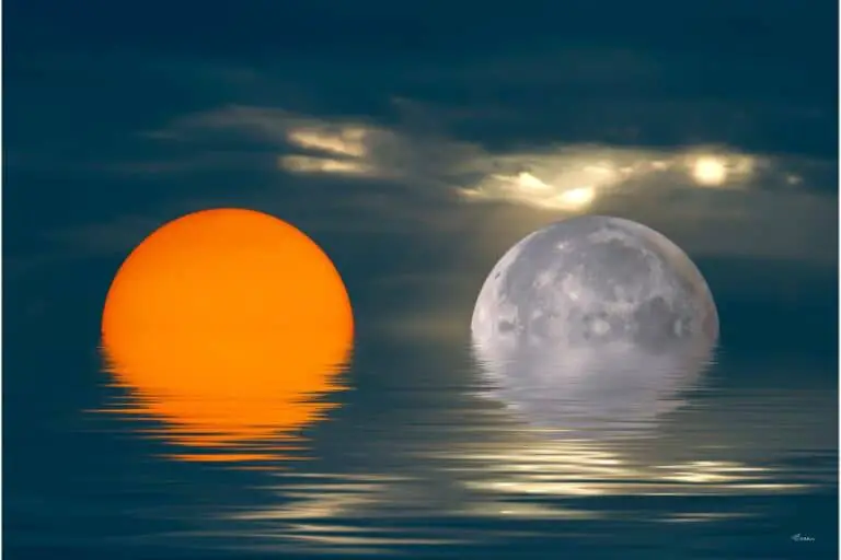 The Moon is 1/400th the size of the Sun but also 1/400th the distance from Earth, resulting in the Moon and the Sun being the same size in the sky, a coincidence not shared by any other known planet-moon combination.